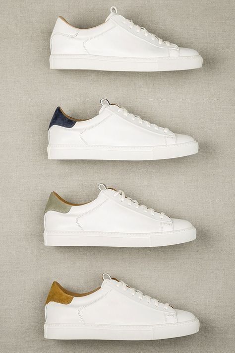 Tênis branco em look casual